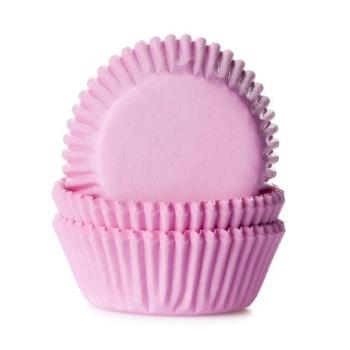 House of Marie Mini košíčky na muffiny světle růžové 60 ks