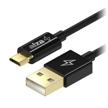 AlzaPower Core Micro USB 0.5m černý (APW-CBMU0040B)