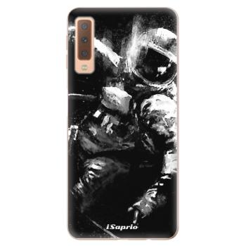 Odolné silikonové pouzdro iSaprio - Astronaut 02 - Samsung Galaxy A7 (2018)