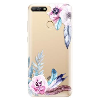 Odolné silikonové pouzdro iSaprio - Flower Pattern 04 - Huawei Y6 Prime 2018