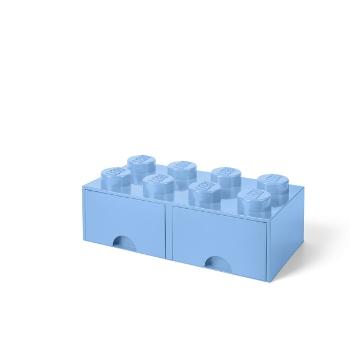 Úložný box 8 s šuplíky, více variant - LEGO Barva: světle modrá