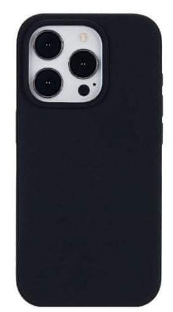 eSTUFF kryt Silicone case, pro iPhone 15 Pro, 100 % recyklovaný TPU, černý ES67120027