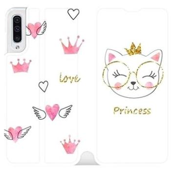 Flipové pouzdro na mobil Samsung Galaxy A50 - MH03S Kočička princess (5903226861262)