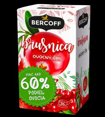 Bercoff Ovocno-bylinný čaj Brusinka 40 g 16 ks