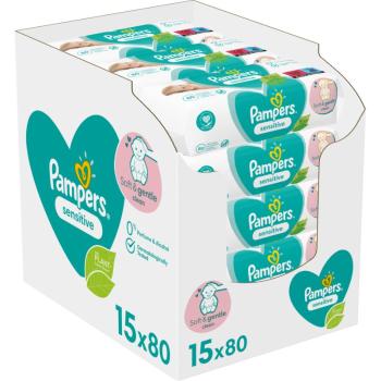 Pampers Sensitive XXL vlhčené čisticí ubrousky pro děti pro citlivou pokožku