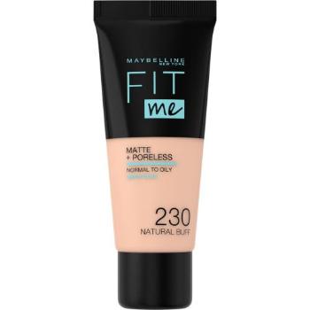 Maybelline Fit Me! Matte + Poreless 30 ml make-up pro ženy 230 Natural Buff na problematickou pleť s akné