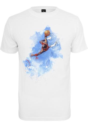 Mr. Tee Basketball Clouds Tee white - S