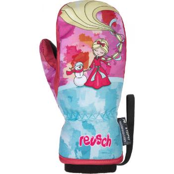 Reusch FRANCI R-TEX XT MITTEN Dětské zimní rukavice, růžová, velikost 2