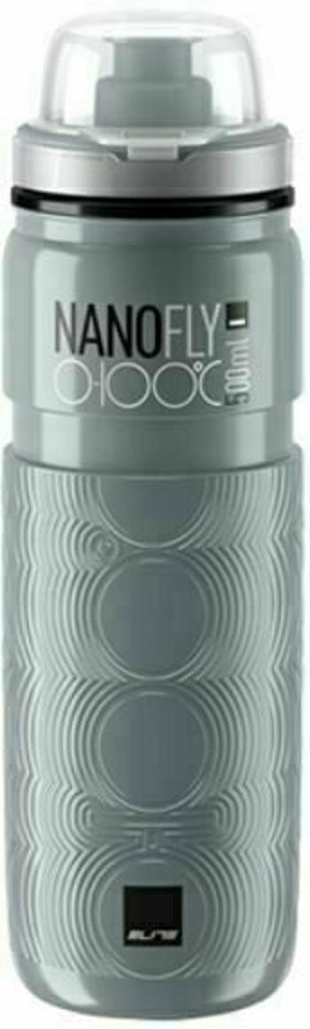 Elite Cycling Nano Fly Grey 500 ml Cyklistická láhev