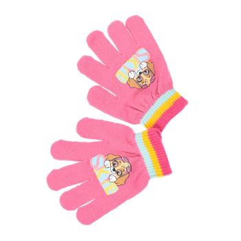 Dívčí rukavice PAW PATROL SKYE růžové Velikost: UNI