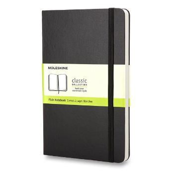 Zápisník Moleskine VÝBĚR BAREV - tvrdé desky - S, čistý 1331/11141