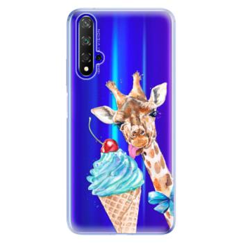 Odolné silikonové pouzdro iSaprio - Love Ice-Cream - Huawei Honor 20