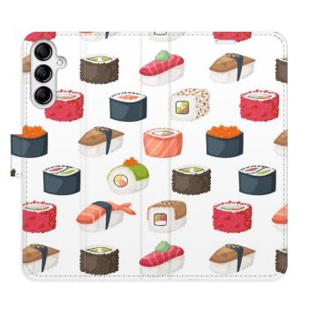 Flipové pouzdro iSaprio - Sushi Pattern 02 - Samsung Galaxy A14 / A14 5G