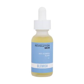 Revolution Skincare Blemish Anti-Blemish Blend Oil 30 ml pleťové sérum na rozjasnění pleti; na citlivou a podrážděnou pleť