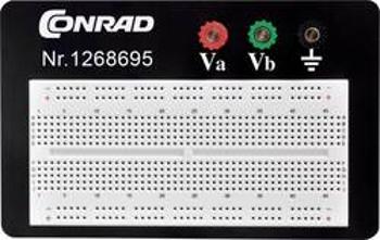 Nepájivé kontaktní pole TRU COMPONENTS 0165-40-1-3301B 610, (d x š x v) 114.3 x 186.2 x 8.4 mm, 1 ks