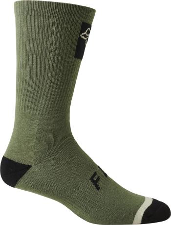 FOX 8" Defend Crew Sock - bark 43-45