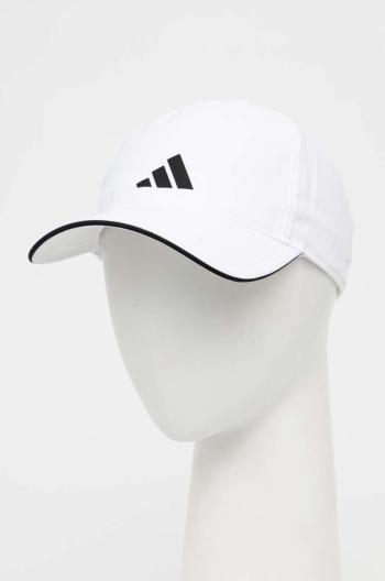 Kšiltovka adidas Performance bílá barva, s potiskem