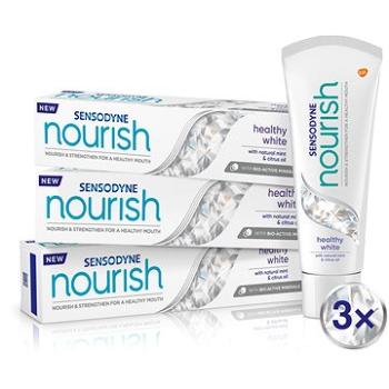 SENSODYNE Nourish Healthy White 3× 75 ml (8596149006352)