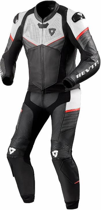 Rev'it! Combi Beta Black/White 50 Dvoudílná moto kombinéza