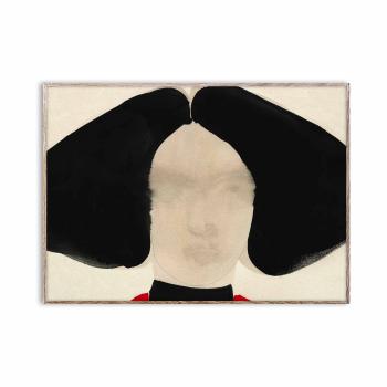 Premium Framed Art The Haircut – Float Glass – 70 × 100 cm