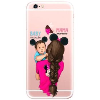 iSaprio Mama Mouse Brunette and Boy pro iPhone 6 Plus (mmbruboy-TPU2-i6p)