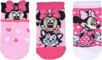 DÍVČÍ SET PONOŽEK MINNIE MOUSE - RŮŽOVÁ/BÍLÁ Velikost: 56/58