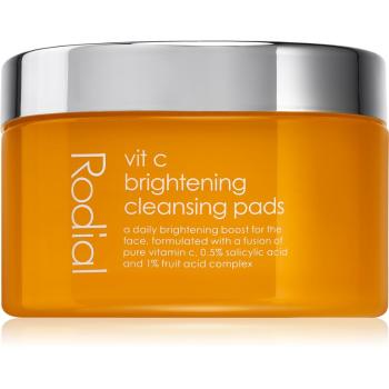 Rodial Vit C Brightening Cleansing Pads čisticí tampónky s vitaminem C 50 ks