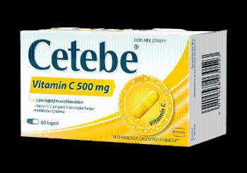 Cetebe ® Vitamin C 500 mg s postupným uvolňováním 60 kapslí