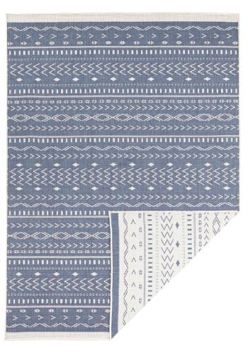 NORTHRUGS - Hanse Home koberce Kusový koberec Twin Supreme 103439 Kuba blue creme - 80x250 cm Bílá