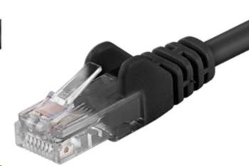 PREMIUMCORD Patch kabel UTP RJ45-RJ45 CAT5e 0.25m černá