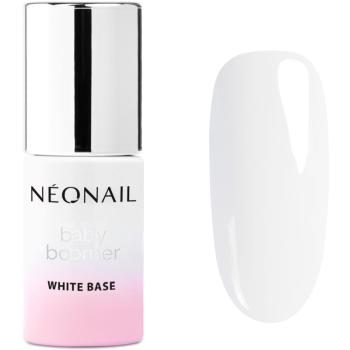 NEONAIL Baby Boomer Base podkladový lak pro gelové nehty odstín White 7,2 ml