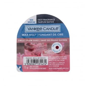 Yankee Candle Sweet Plum Sake 22 g vonný vosk unisex