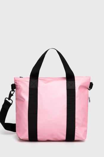 Kabelka Rains 13920 Tote Bag Mini růžová barva