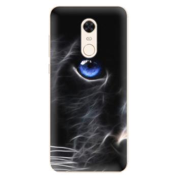 Silikonové pouzdro iSaprio - Black Puma - Xiaomi Redmi 5 Plus