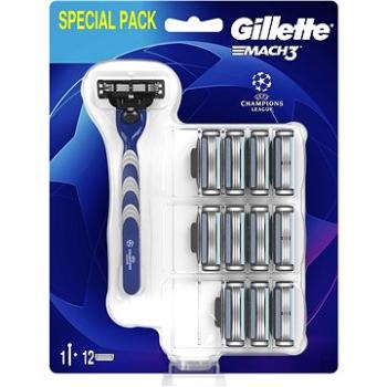 GILLETTE Mach3 + hlavice 12 ks (7702018425853)