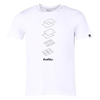 Lotto TEE ORIGINS Pánské tričko, bílá, velikost XL