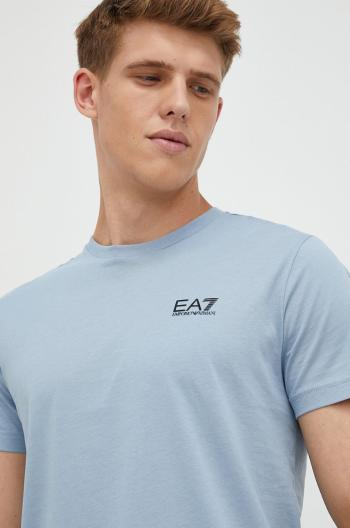 Bavlněné tričko EA7 Emporio Armani