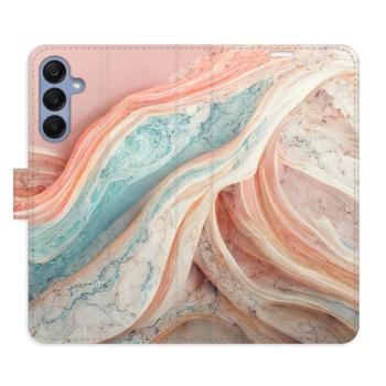 Flipové pouzdro iSaprio - Colour Marble - Samsung Galaxy A25 5G