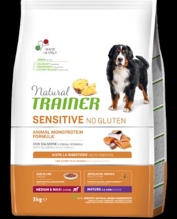 Trainer Natural Sensitive No gluten Ad. Maturity M/M losos 3 kg
