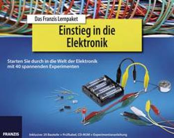 Naučná stavebnice Začátky s elektronikou Franzis Verlag 65196, od 14 let