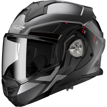 Výklopná moto přilba LS2 FF901 Advant X Metryk Matt Titanium P/J  XXL (63-64)