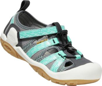 Keen KNOTCH CREEK Y steel grey/waterfall Velikost: 38 dětské boty