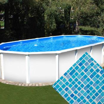 Planet Pool Náhradní bazénová fólie Mosaic pro bazén 5,5 m x 3,7 m x 1,2 m