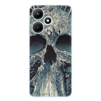 Odolné silikonové pouzdro iSaprio - Abstract Skull - Infinix Hot 30i