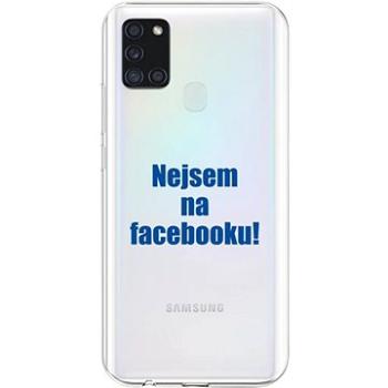 TopQ Samsung A21s silikon Nejsem na Facebooku 52117 (Sun-52117)