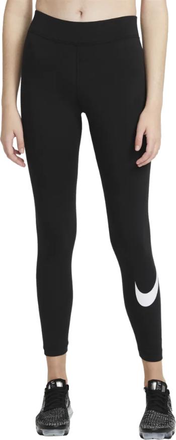 NIKE NSW W ESSENTIAL SWOOSH LEGGINS CZ8530-010 Velikost: M