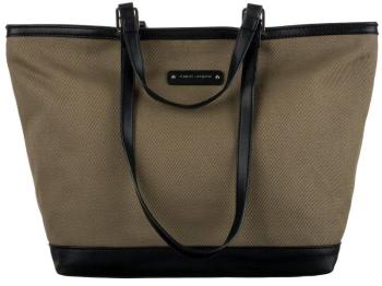 DAVID JONES KHAKI PROSTORNÁ SHOPPER KABELKA 6663-5 KHAKI Velikost: ONE SIZE