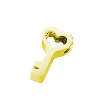 Šperky4U Drobný ocelový přívěšek - mini klíček - PP-1009-GD