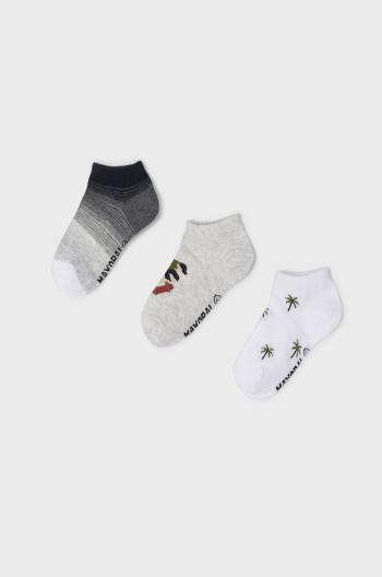 Dětské ponožky Mayoral (3-pack) bílá barva