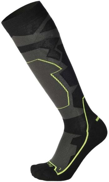 Mico Medium weight Warm Control Primaloft Merino ski touring socks - nero/grigio 35-37